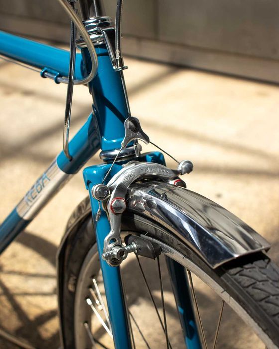 Bicicleta Clássica Pasteleira Reba Índigo Customizada