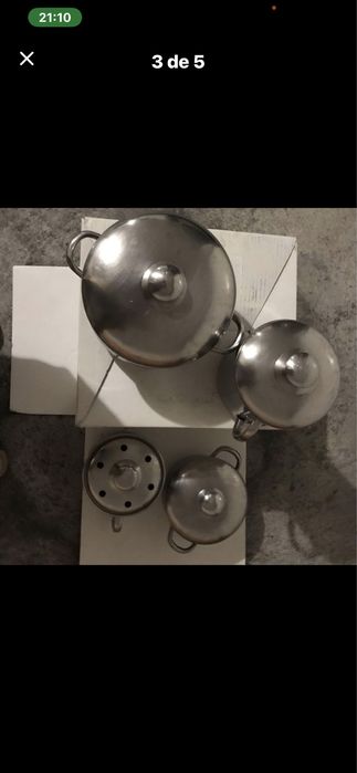 Trem cozinha celar 4 unidades