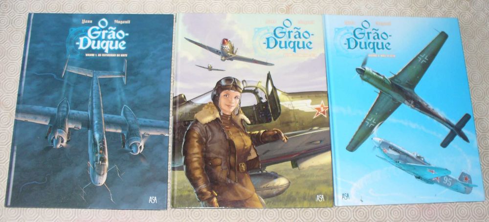 O Grão-Duque 1 a 3 coleção completa - Yann e Romain Hugault