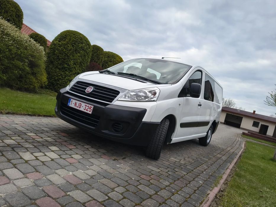 Fiat SCUDO Klima Elektryka Dubel Kabina 6os Brygadówka Hak  2.0MultiJet 130KM Long Klima Elektryka Dubel Kabina 6os Brygadówka Hak