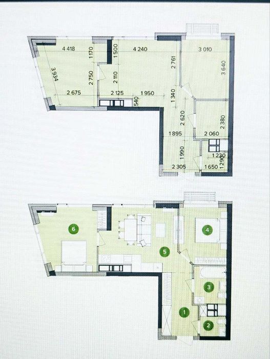 ЖК Метрополіс. 2к квартира. 60.4м2. Новобудова. 4 будинок.