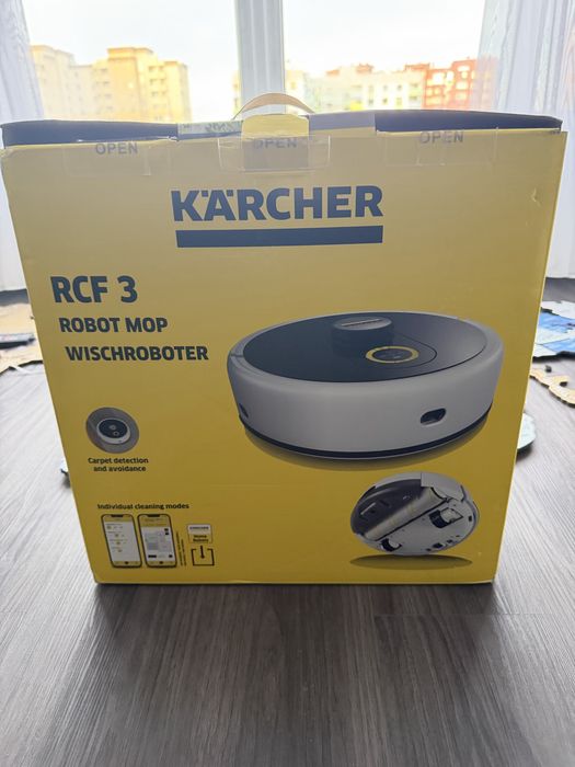 Робот пилесос з вологим прибиранням Karcher rcf 3