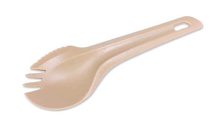 Niezbędnik Turystyczny Wildo Spork - Desert 3w1 - łyżka, nóż, widelec - sztućce turystyczne