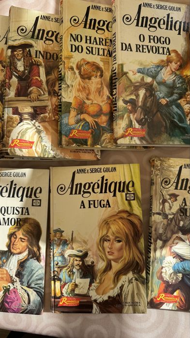 Coleção "Angélique" – Anne e Serge Golon – 12 Volumes
