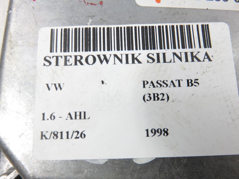 Sterownik Vw Passat B5 1.6 - 5wp433202
