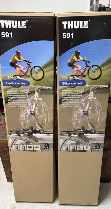 2 suportes bicicleta Thule 591
