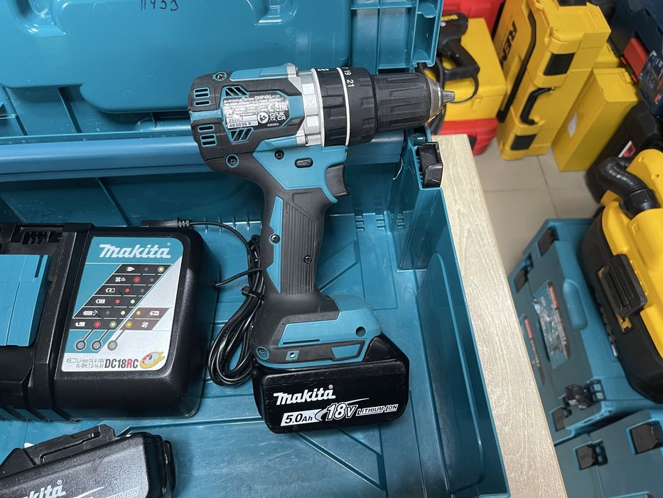 Makita DHP484 / ударний безщітковий шурупокрут Макіта