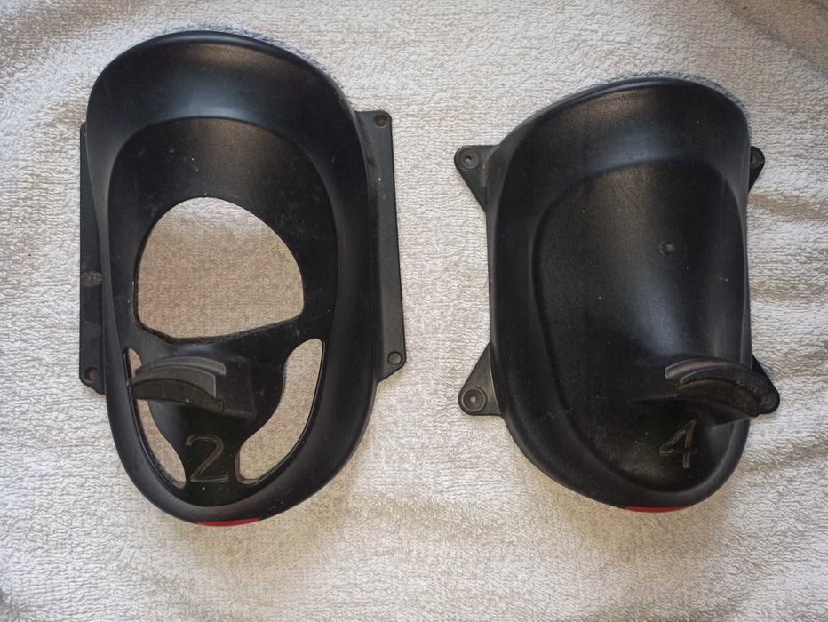 Сушка/тримач (фіксатор) протигаза Type 2, чорний пластик, оригінал