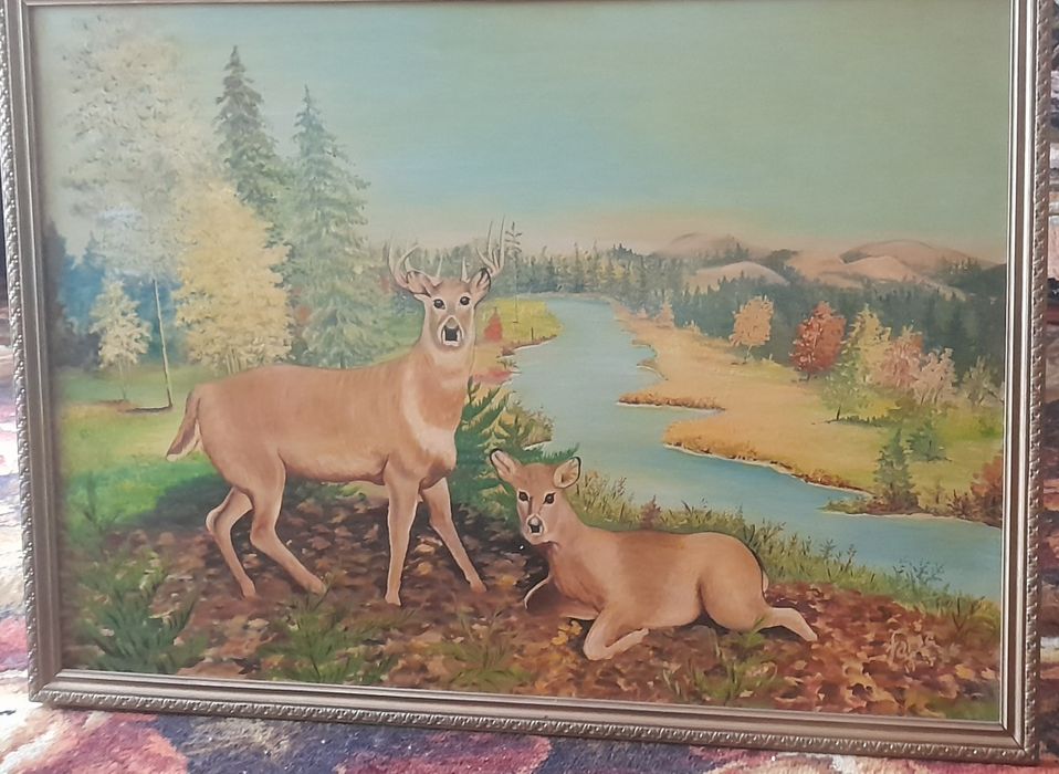 Quadro pintura a óleo