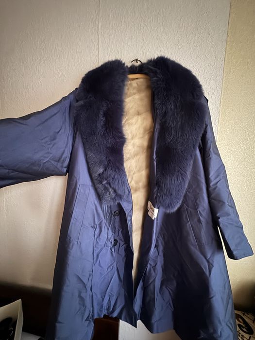 Винтажное пальто 1980 г  / норка