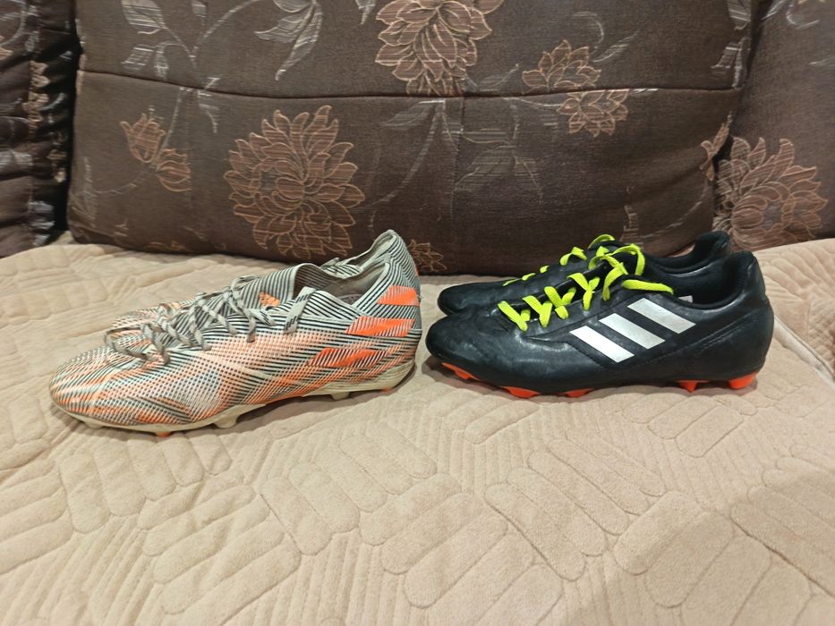 футбольні бутси Adidas Conquisto II FG і футбольні бутси adidas Nemeziz .1