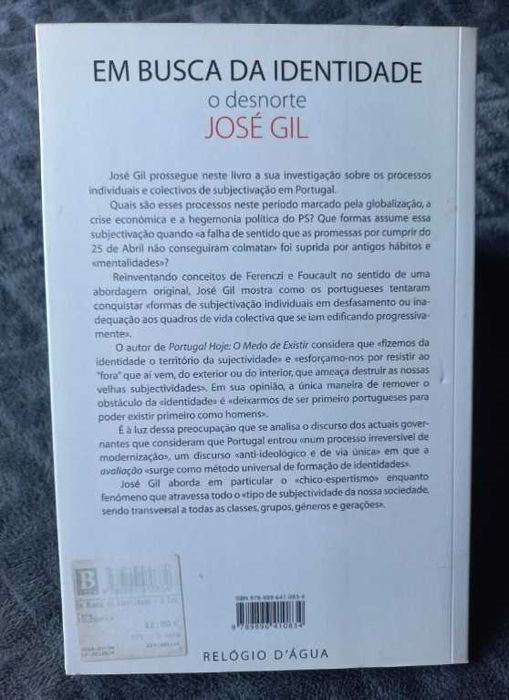 Em Busca da Identidade; O Desnorte - José Gil