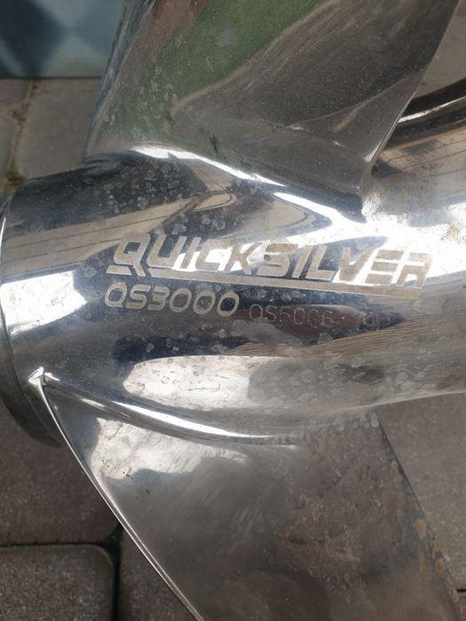Винт гребной нержавейка 19 Quick silver QS 3000