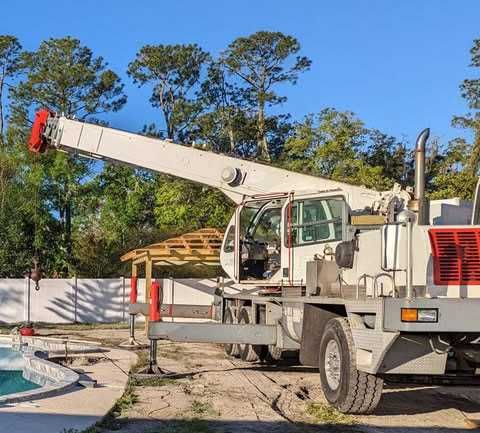 Послуги Аренда Автокрана TEREX t340-1xl в.п. - 35т стріла - 42м (XCMG XCT35, QY25K5) . Автовишки від 18м до 45м.
