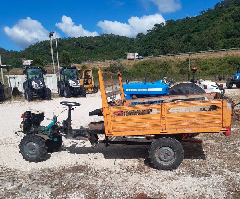 Motoenxada 10 CV marca Mondial motor Lombardi