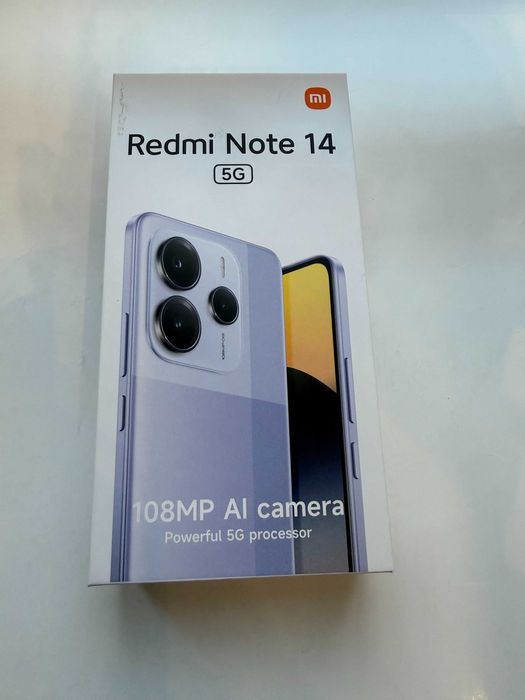 Redmi Note 14 5G, 8 GB / 256 GB, Midnight Black