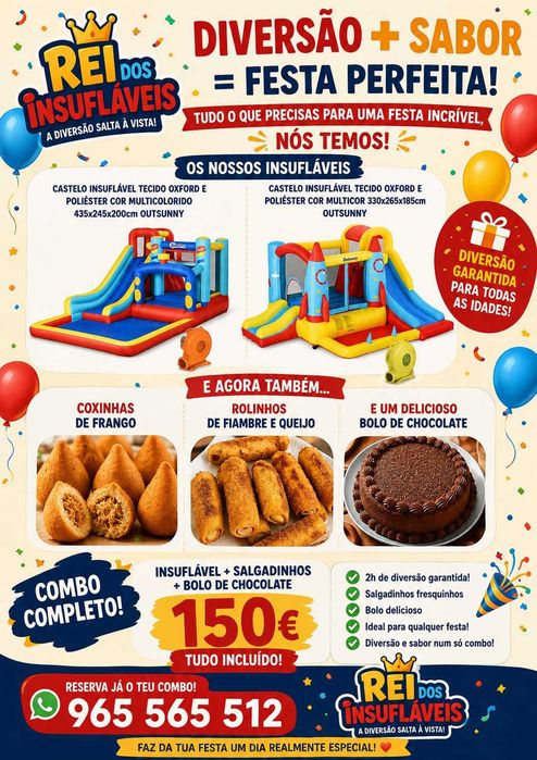 Aluguer de insufláveis