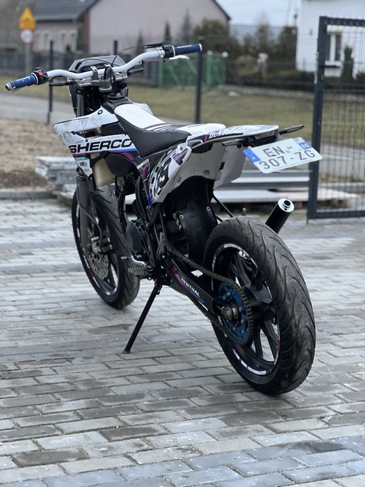 Sherco sm se 75/50  supermoto nie, rieju, derbi yamaha beta