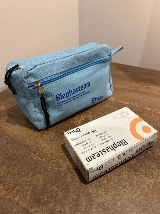 Blephasteam – окуляри від сухого ока / нагріваюча маска для очей