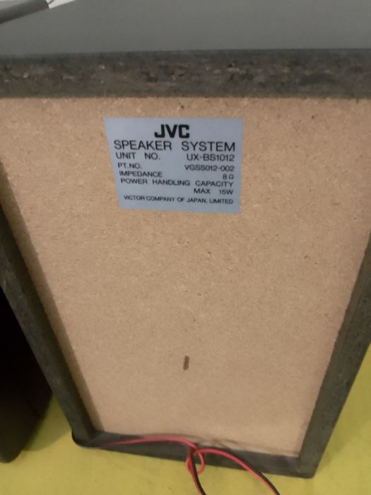 Муз.центр jvc ux t3