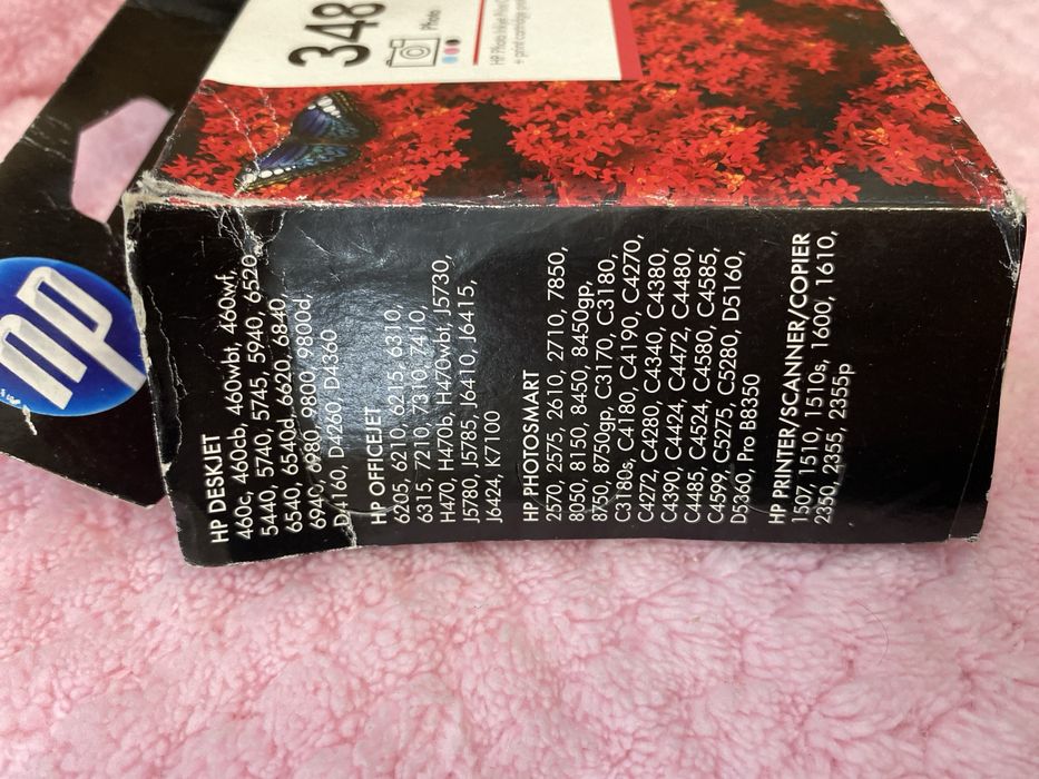 Tusz Hp 348 Photo Inkjet Print Cartridge - przeterminowany