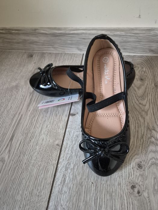 Balerinki czarne rozm. 33
