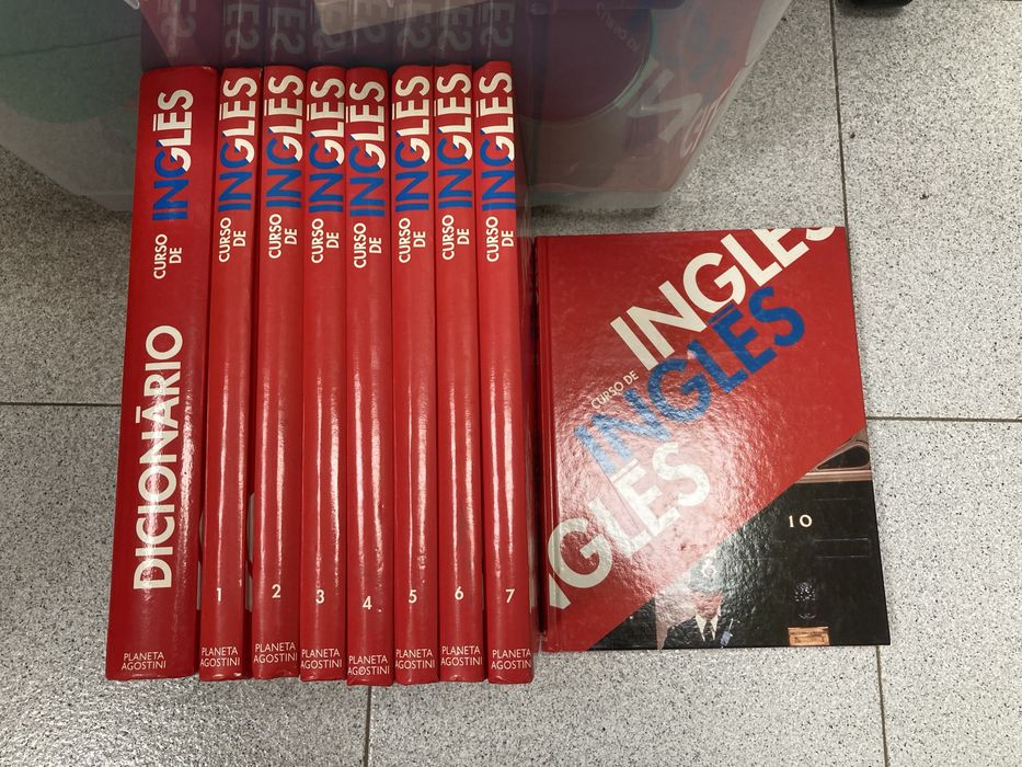 8 Livros Curso de Inglês Planeta-Agostini