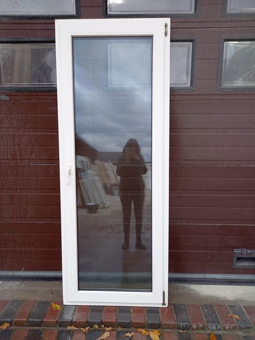 Okna drzwi balkonowe 86x220 pcv plastikowe DOWÓZ CAŁY KRAJ