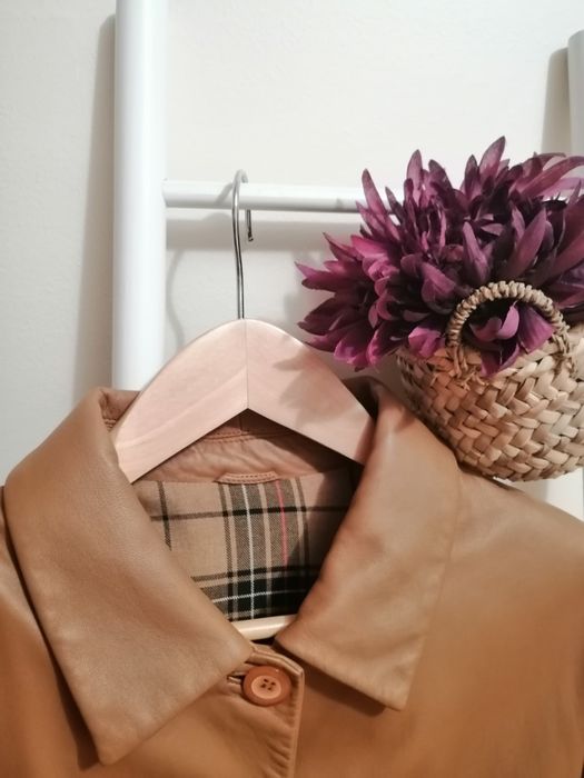 Casaco de pele Camel