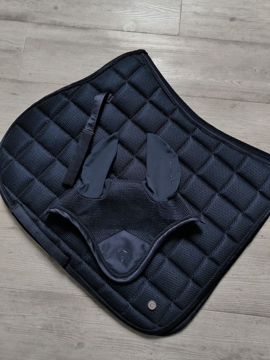 Zestaw czaprak i nauszniki Covalliero cob /Full  vs skokowy