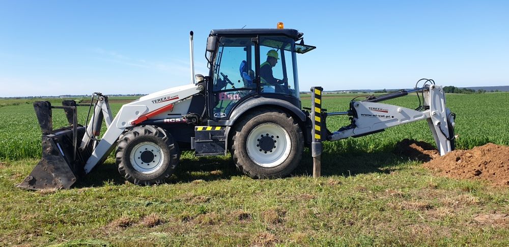 Koparko ładowarka terex 860