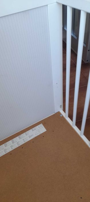 Berço IKEA com colchão viscoelástico MundoBaby incluído