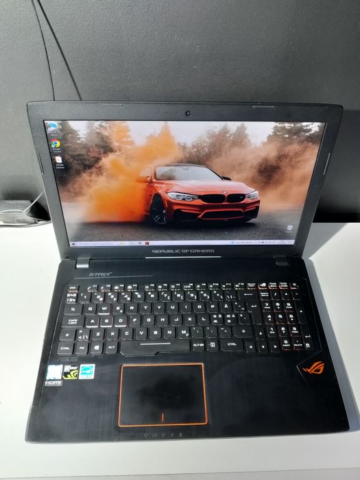 Ігровий ноутбук asus GL 553v/GTX 1050 ti/i7/16 гб/SSD 256/15,6 full HD