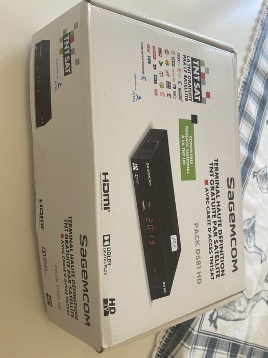 Terminal Sagemcom TNT por satelite. Cerva E Limões • OLX.pt