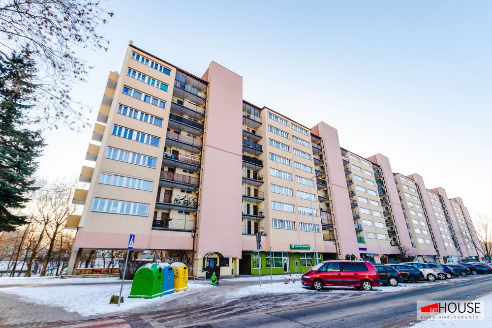 CENTRUM - 2-pokoje – ul. Łukasiewicza – 39,42 m²- ogrzewanie miejskie