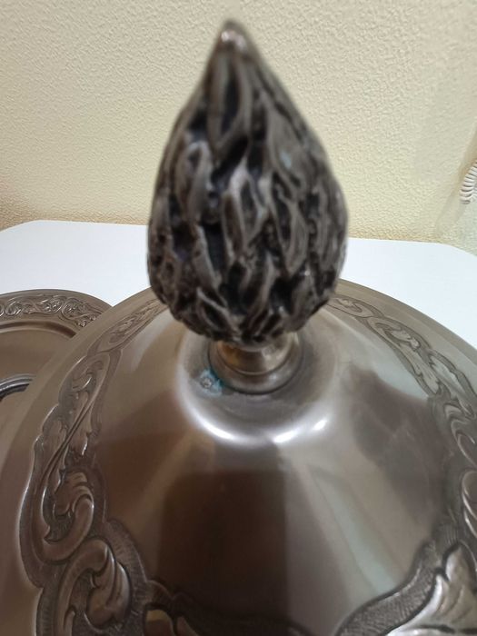 3 Peças antigas em estanho