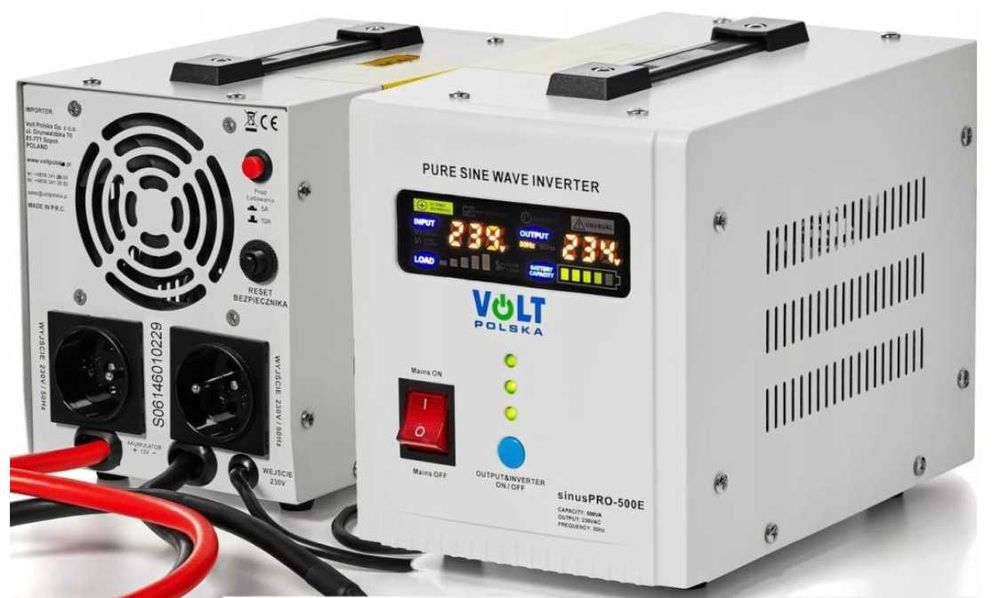 ДБЖ Volt Polska SINUS PRO 500E 12V 300 / 500W (3SP050012E)