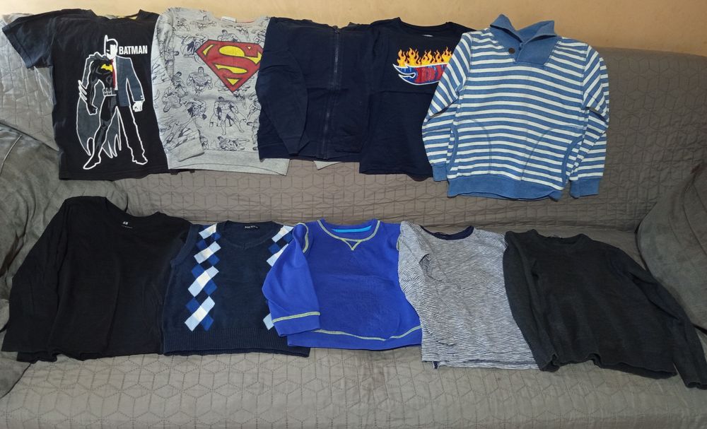 Paka ubrań dla chłopca 122/128