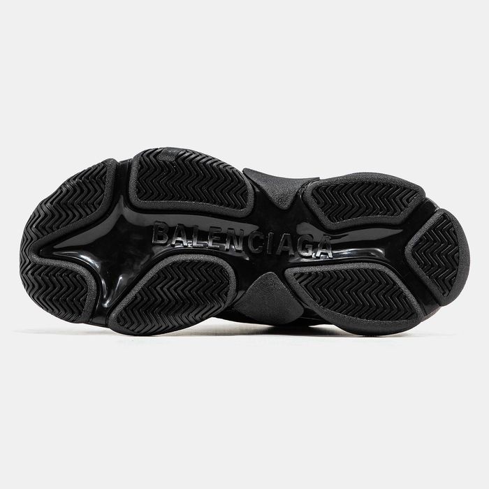 Чоловічі кросівки Balenciaga Triple S "Black" Розміри 40-45