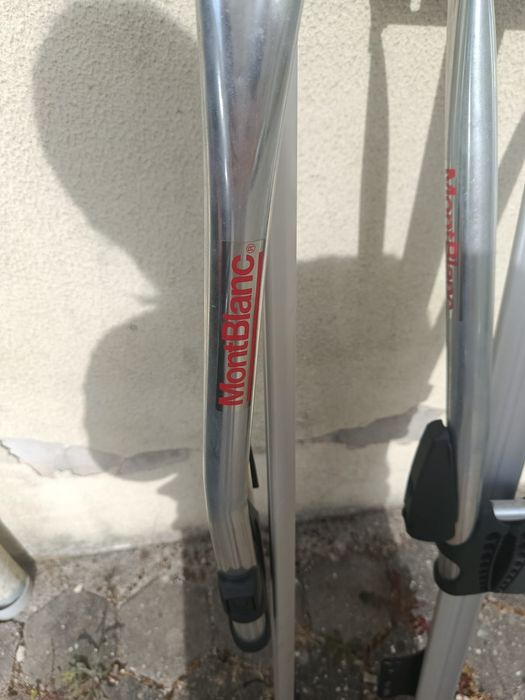 Barras de bicicleta em alumínio
