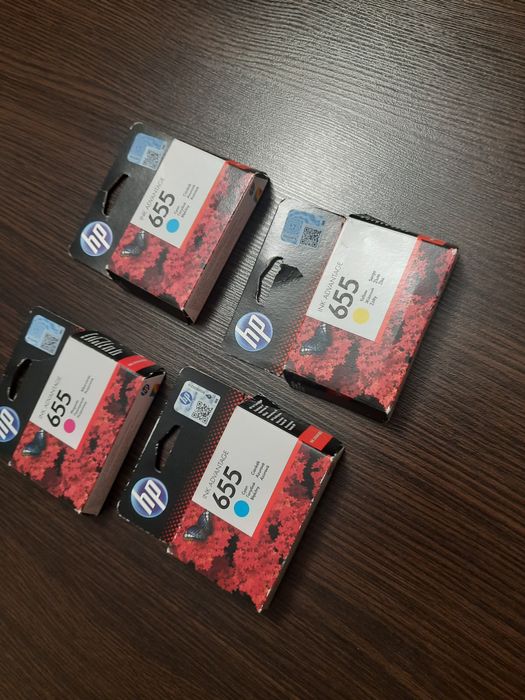 Tusze nowe HP 655