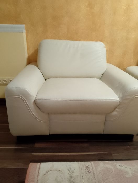 Продам 1 шкіряне  крісло.