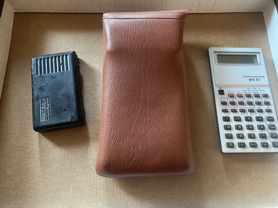 Калькулятор електроніка Б3-19М СССР, МК 51, Sharp EL 118