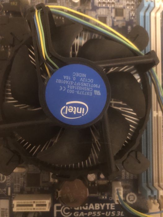 Материнська плата з процесором gigabyte ga-p55-us3l