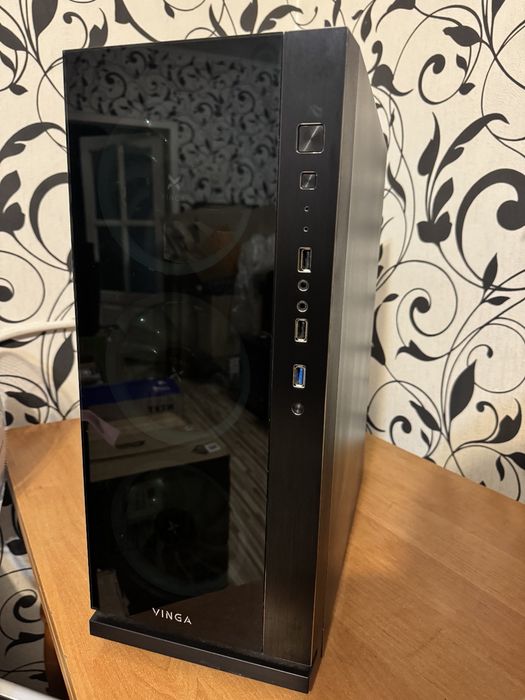 Корпус пк vinga +7 rgb  вентиляторів