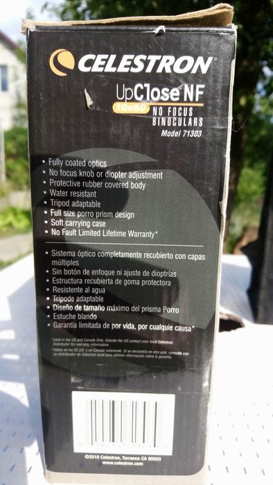 Celestron upclose nf 10x50. Бинокль