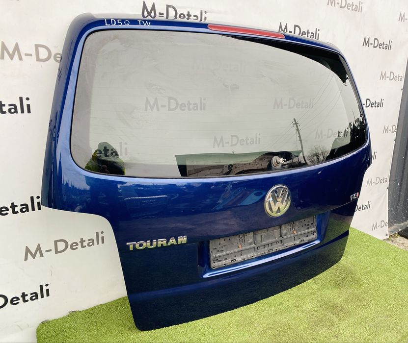 Ляда Volkswagen Touran кришка багажника синя LD5Q Тоуран