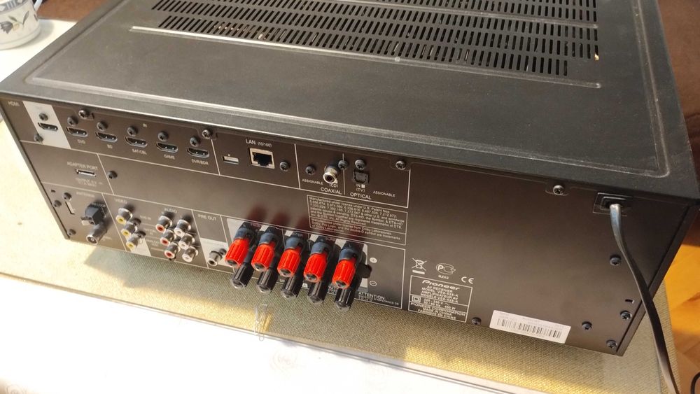 PIONEER VSX-528 amplituner 5.1 internet, sieć itp.