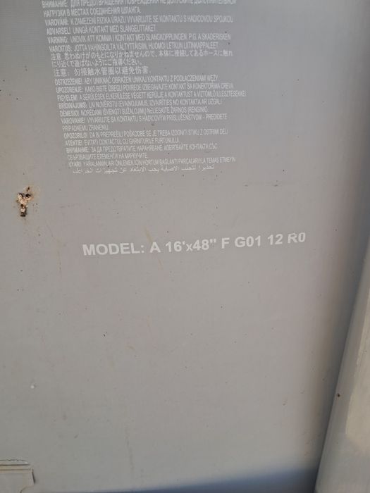 Basen intex  model a16x48 fg0112r0