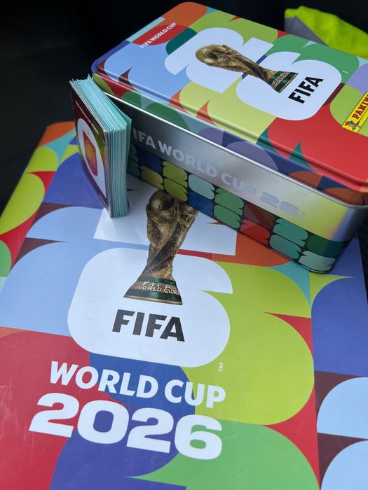 Álbum Panini Copa do Mundo 2026 – EUA/México/Canadá (46% completo)